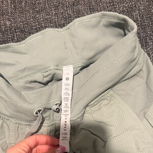 lululemon green dance studio joggers